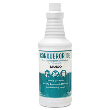 Fresh Products Conqueror 103 Odor Counteractant Concentrate, Mango, 32 Oz Bottle, 12-carton freeshipping - TVN Wholesale